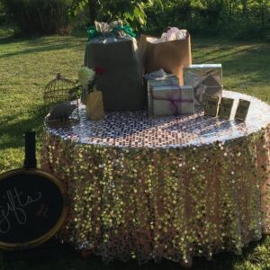Sequin Tablecloth