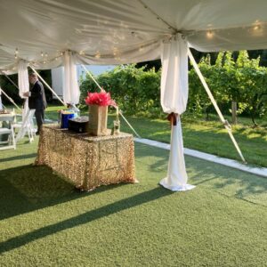 GoldsequintableclothongifttableJPG