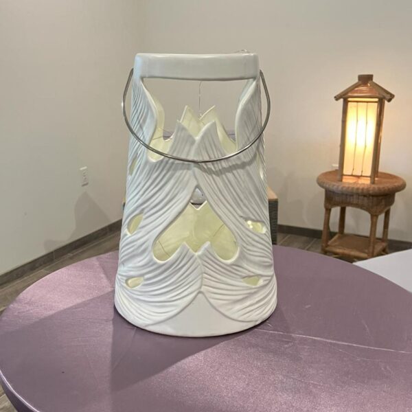 Tropical Ceramic Lantern