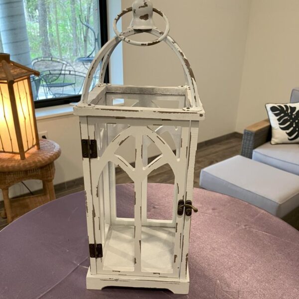 Painted Wooden Lantern