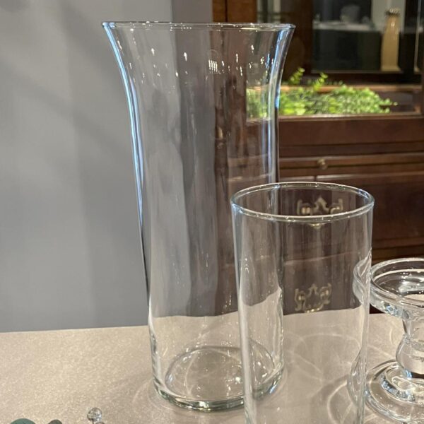 Fluted Cylinder, 6" Diameter Vase