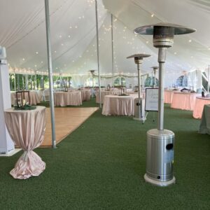 Patio Heater With LP Cylinder, Filled