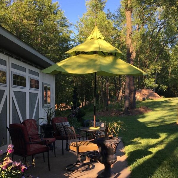 Umbrella, 9' Pagoda Top In Citron