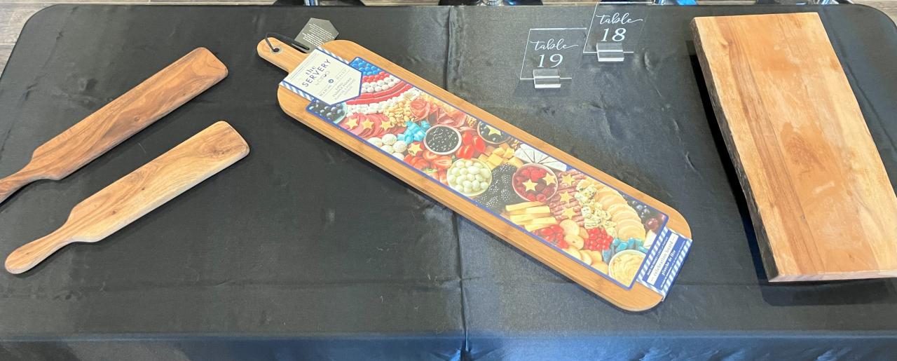 Bamboo Plank, Extra Long, Charcuterie Board