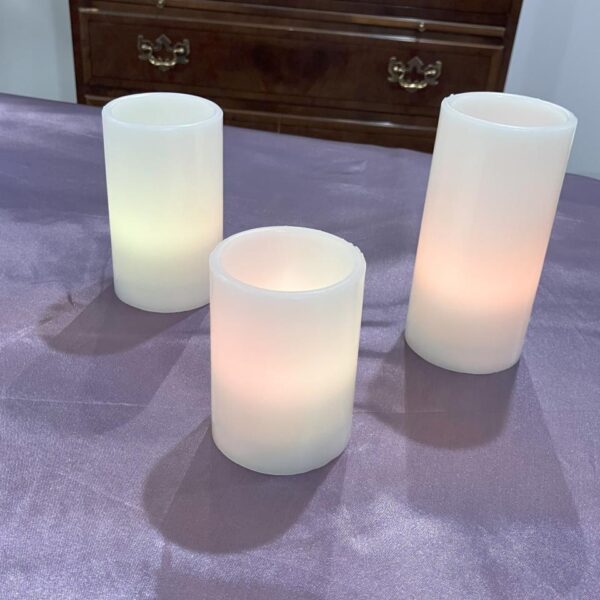 LED Pillar Candle, Remote