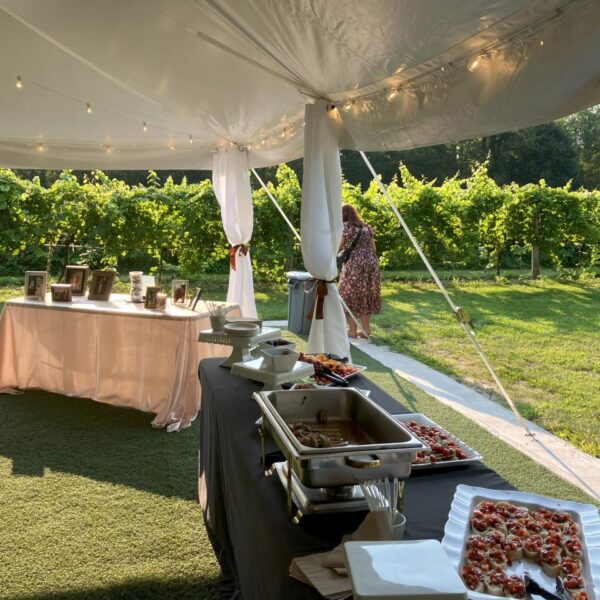 White, Fluted Edge, X-Large, Melamine Platter