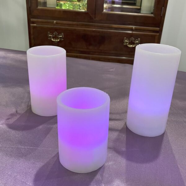 LED Pillar Candle, Remote