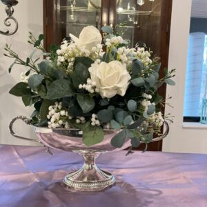 Silver Plated, Footed Compote