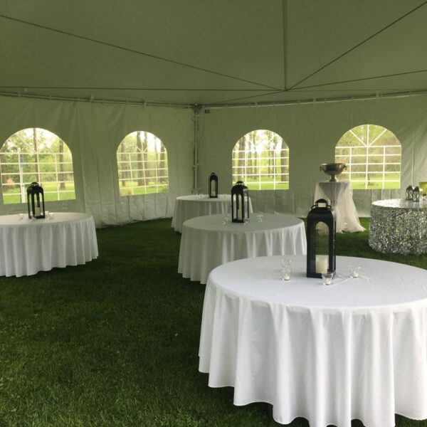 Cathedral Window Sides, 20', For Hexagon Tent