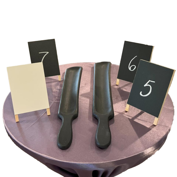 Wooden Plank, Charcuterie Boards, Black, Short