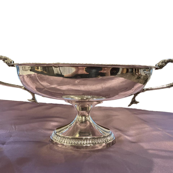 Silver Plated, Footed Compote