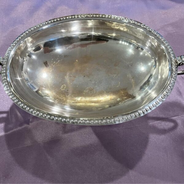 Silver Plated, Footed Compote