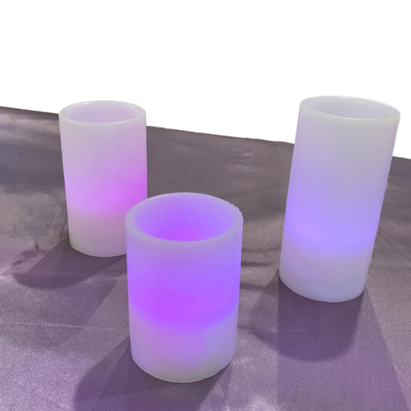LED Pillar Candle, Remote