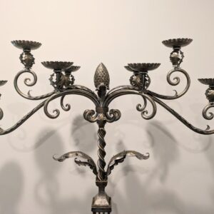Guilded, Ornate 5 Ft Candelabra