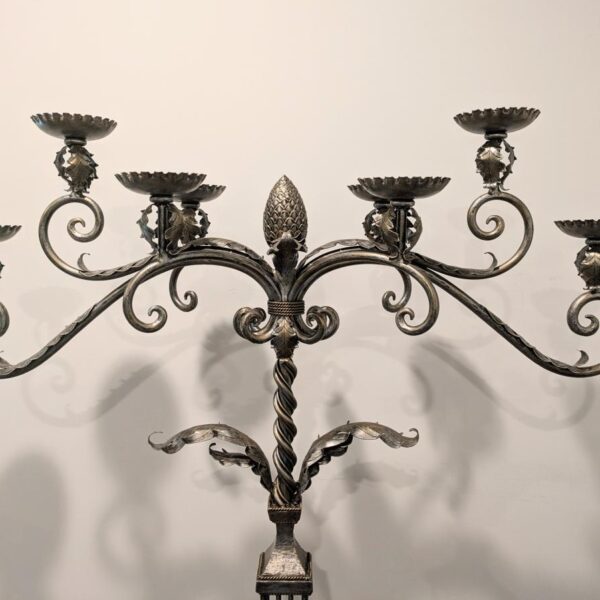 Guilded, Ornate 5 Ft Candelabra