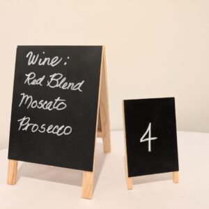 Easel, Black, 12", Whiteboard/Blackboard