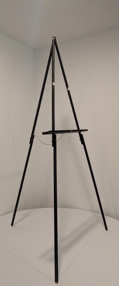 Easel, Black, 4 Ft