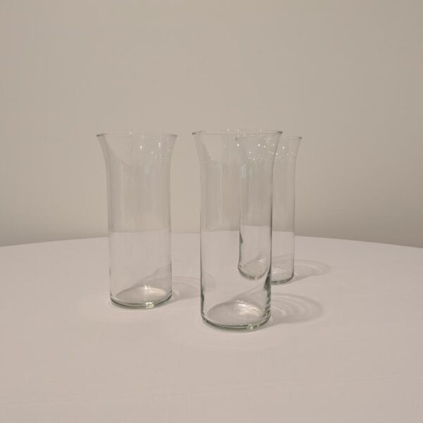 Fluted Cylinder, 6" Diameter Vase
