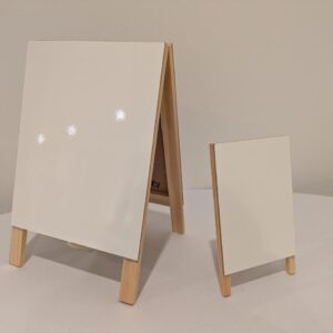 Easel White Board, 5" Tall