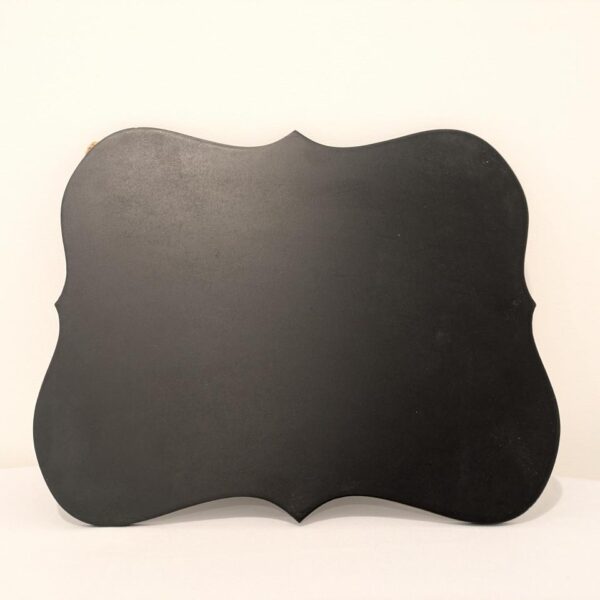 Frameless Blackboard Sign, Shaped, 11" Width